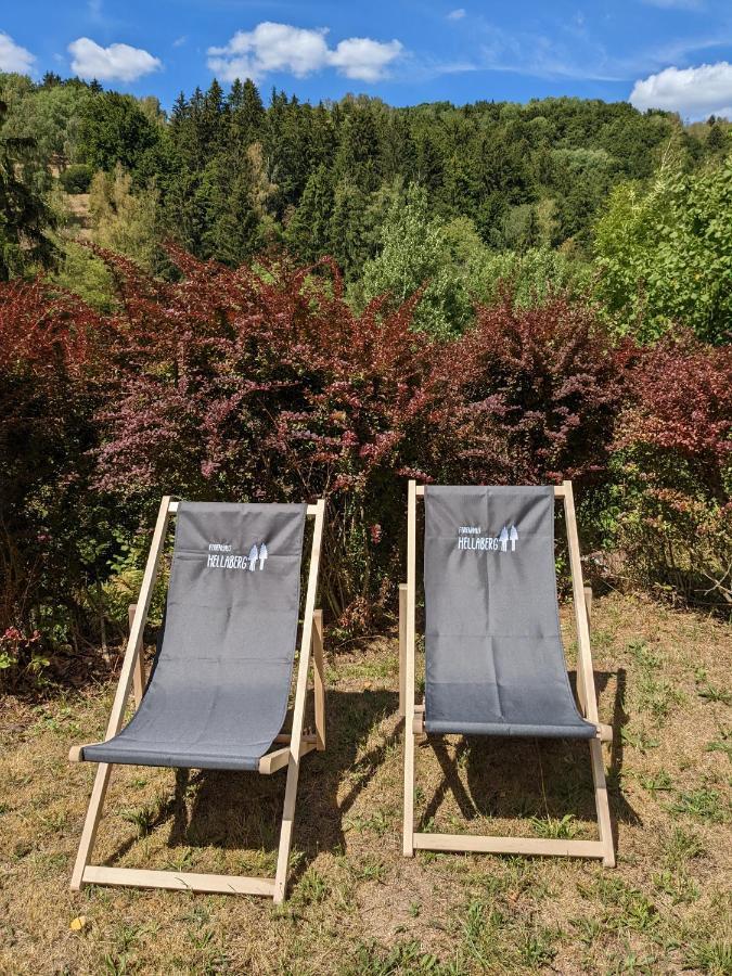Ruhiges Ferienhaus Am Waldrand Mit Sauna Und Kamin - Hellaberg II Langenbach  Exteriör bild